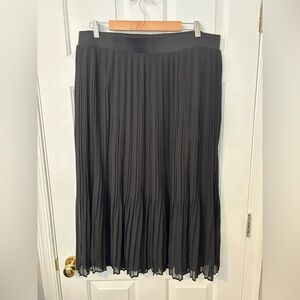Torrid Chiffon Pleated Midi Skirt